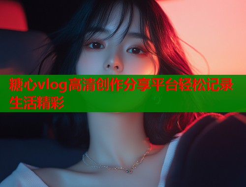 糖心vlog高清创作分享平台轻松记录生活精彩