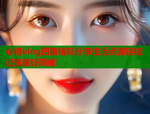 心糖vlog四美精彩分享生活点滴轻松记录美好瞬间  第2张
