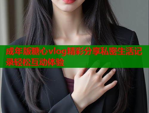 成年版糖心vlog精彩分享私密生活记录轻松互动体验  第1张