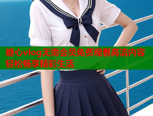 糖心vlog无需会员免费观看高清内容轻松畅享精彩生活  第1张