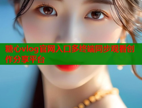 糖心vlog官网入口多终端同步观看创作分享平台  第1张