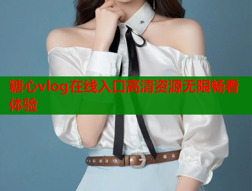 糖心vlog在线入口高清资源无限畅看体验  第1张