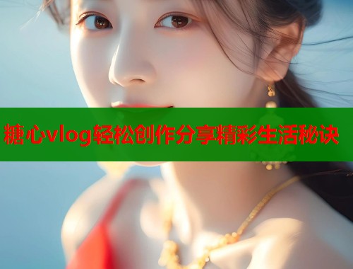 糖心vlog轻松创作分享精彩生活秘诀  第1张