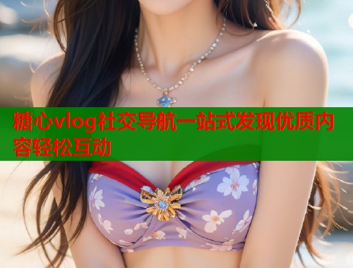 糖心vlog社交导航一站式发现优质内容轻松互动  第1张
