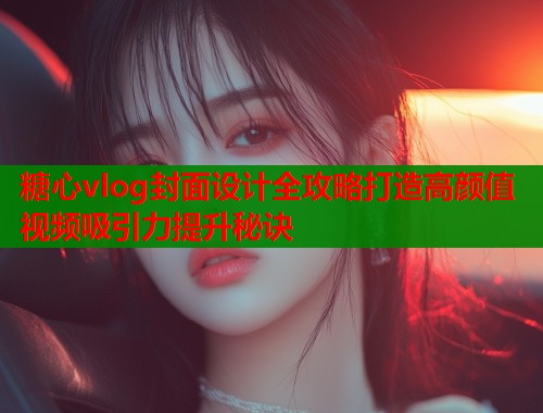 糖心vlog封面设计全攻略打造高颜值视频吸引力提升秘诀  第1张