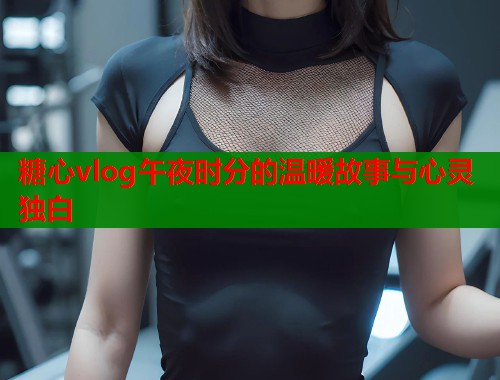 糖心vlog午夜时分的温暖故事与心灵独白  第1张