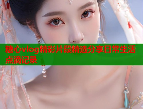 糖心vlog精彩片段精选分享日常生活点滴记录  第1张
