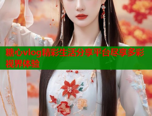 糖心vlog精彩生活分享平台尽享多彩视界体验  第1张